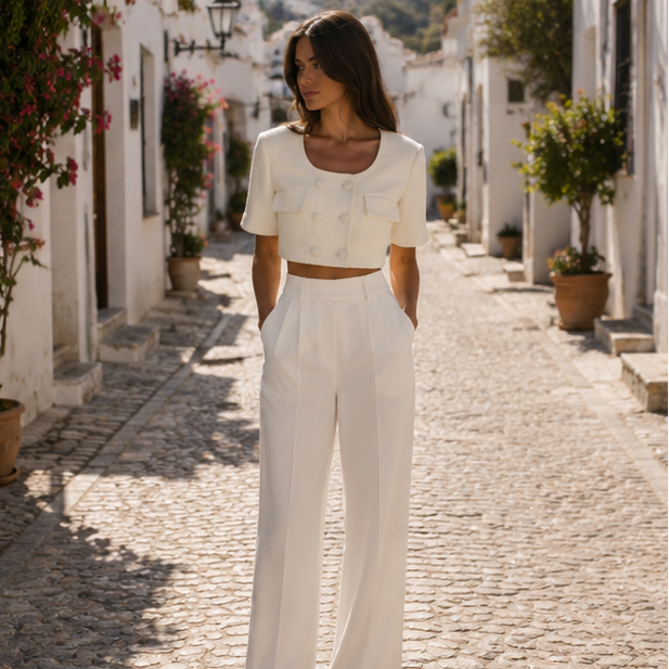 Maia Crop Blazer