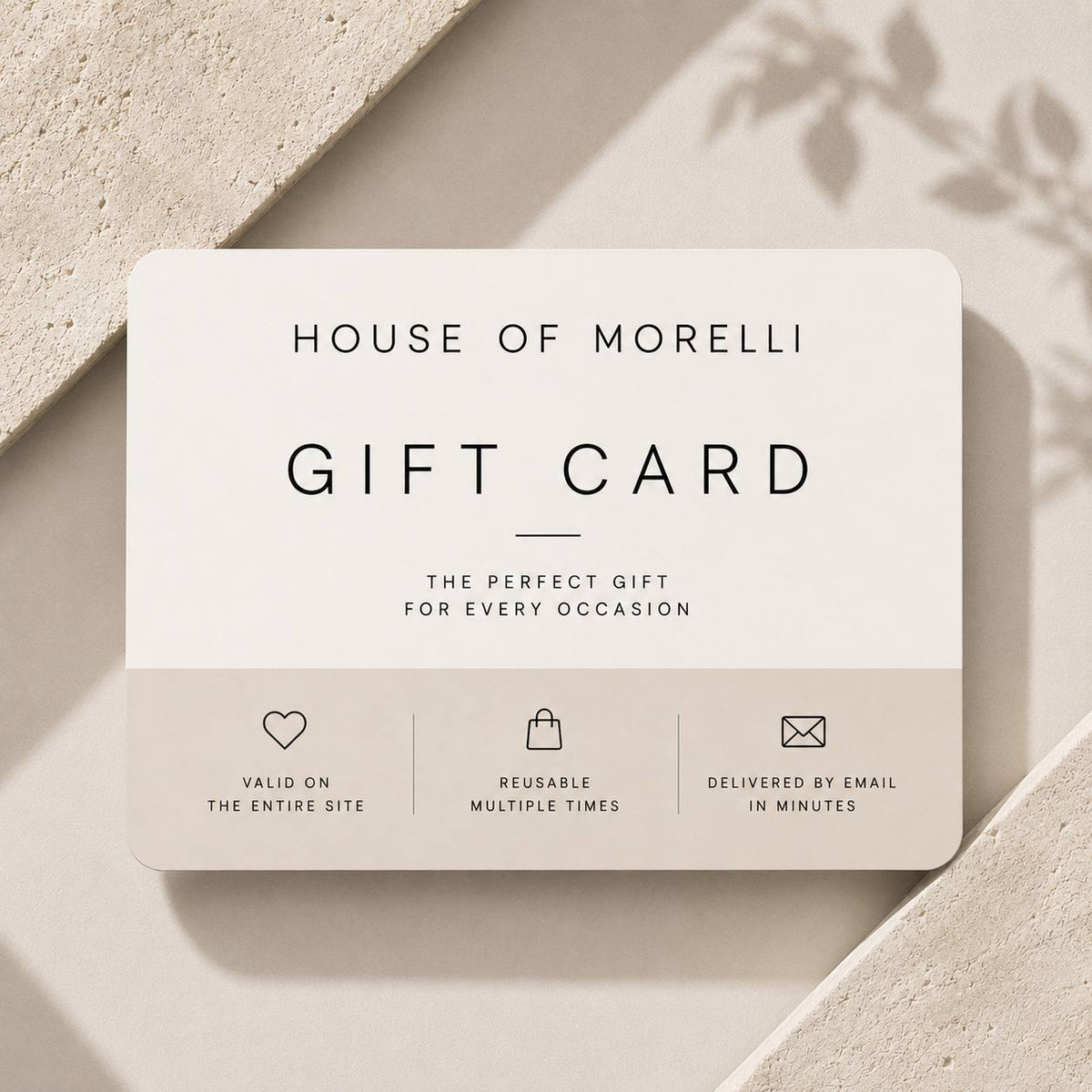 House Of Morelli Gift Card