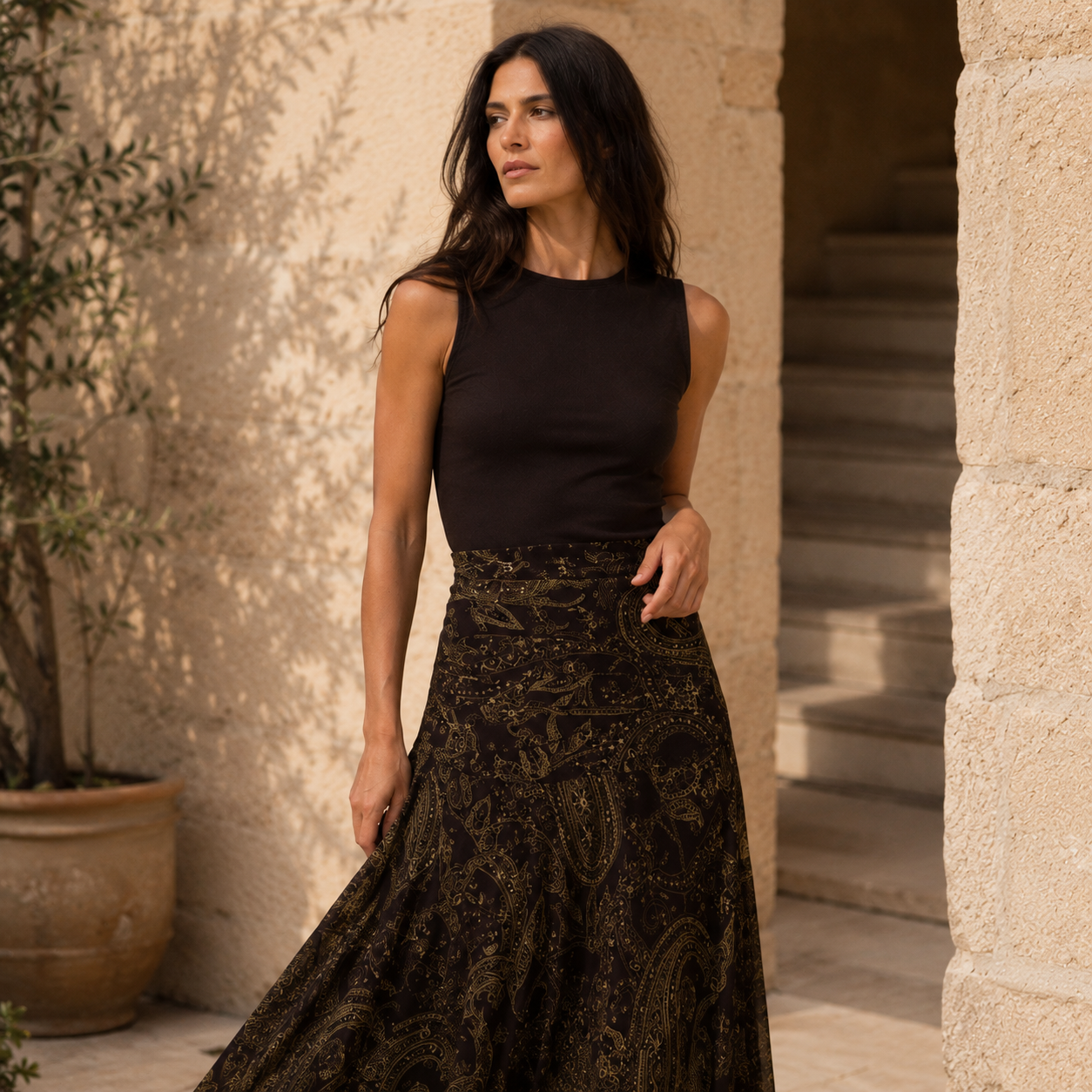 Caprielle Skirt